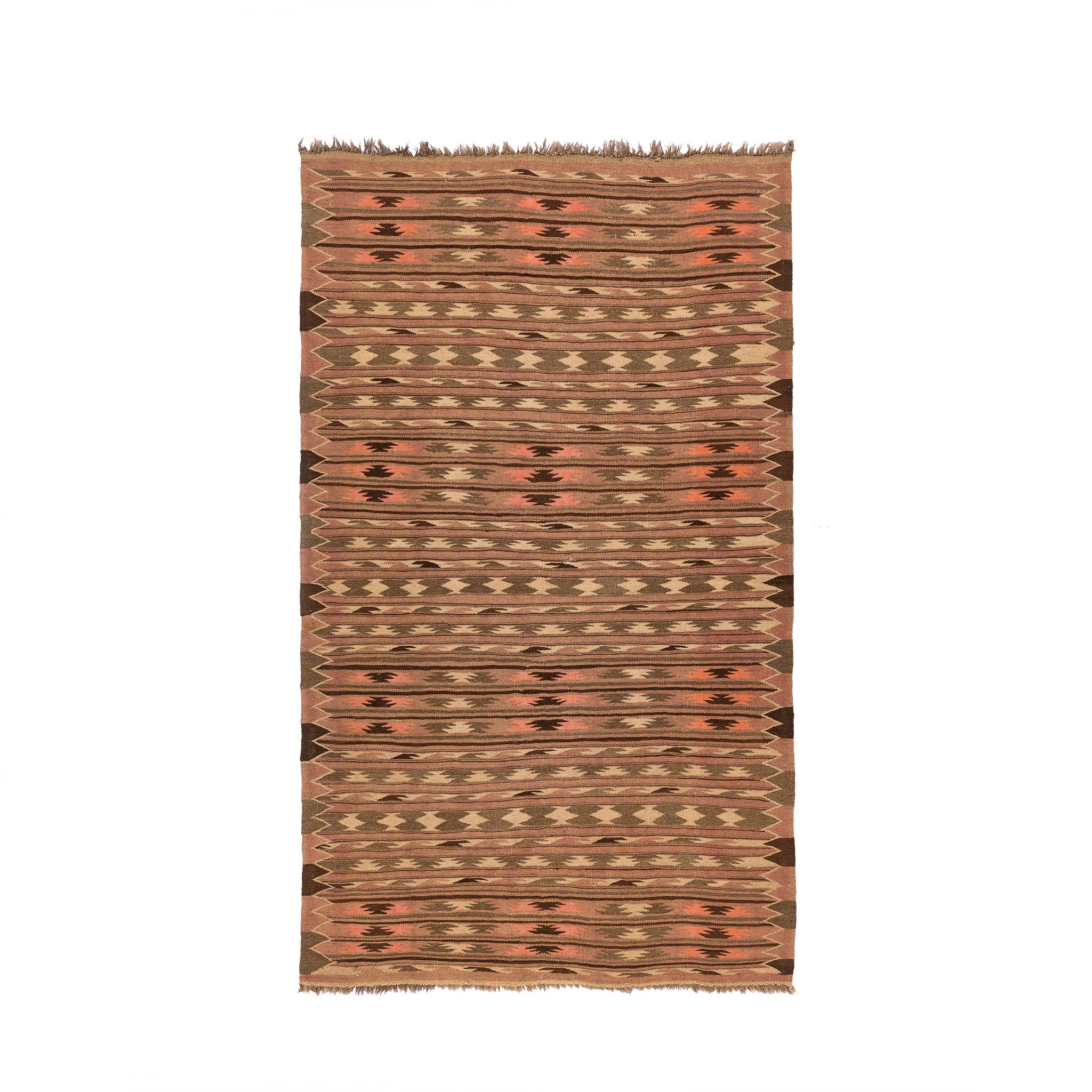 Turkmen Kilim (3.6 x 6.1)ft