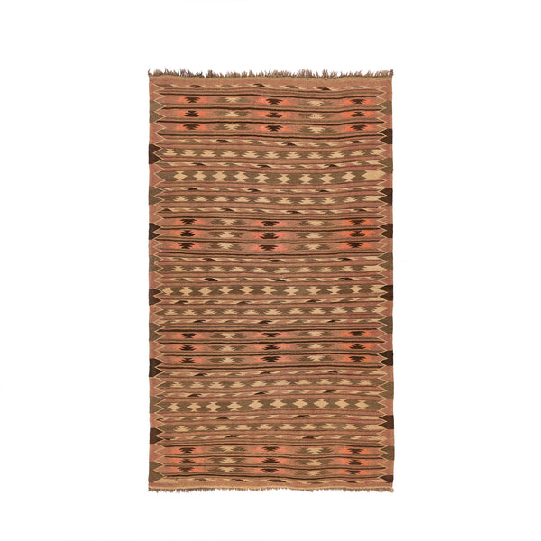 Turkmen Kilim (3.6 x 6.1)ft