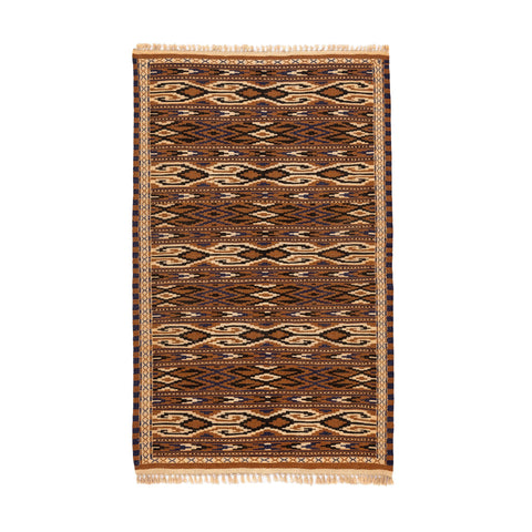 Turkmen Kilim (3.4 x 5.7)ft