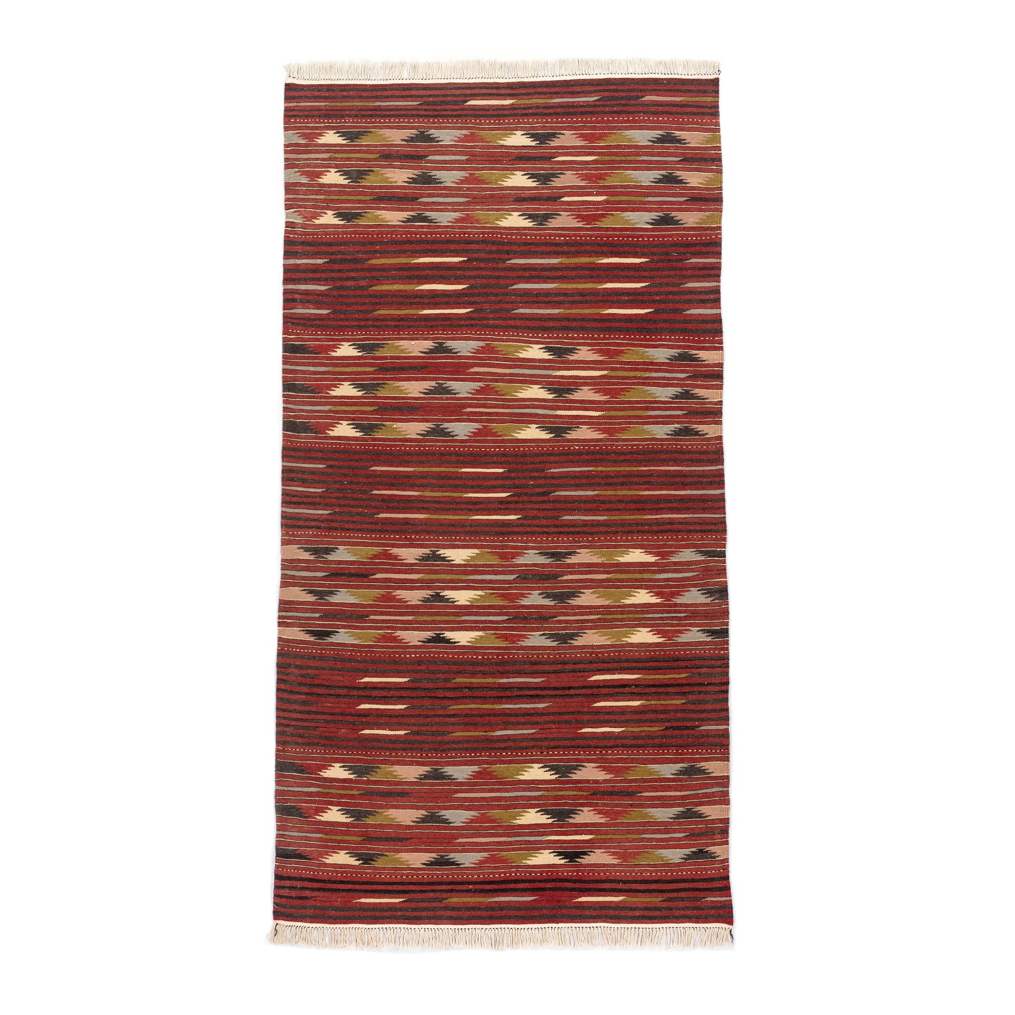 Turkmen Kilim (3.3 x 6.4)ft