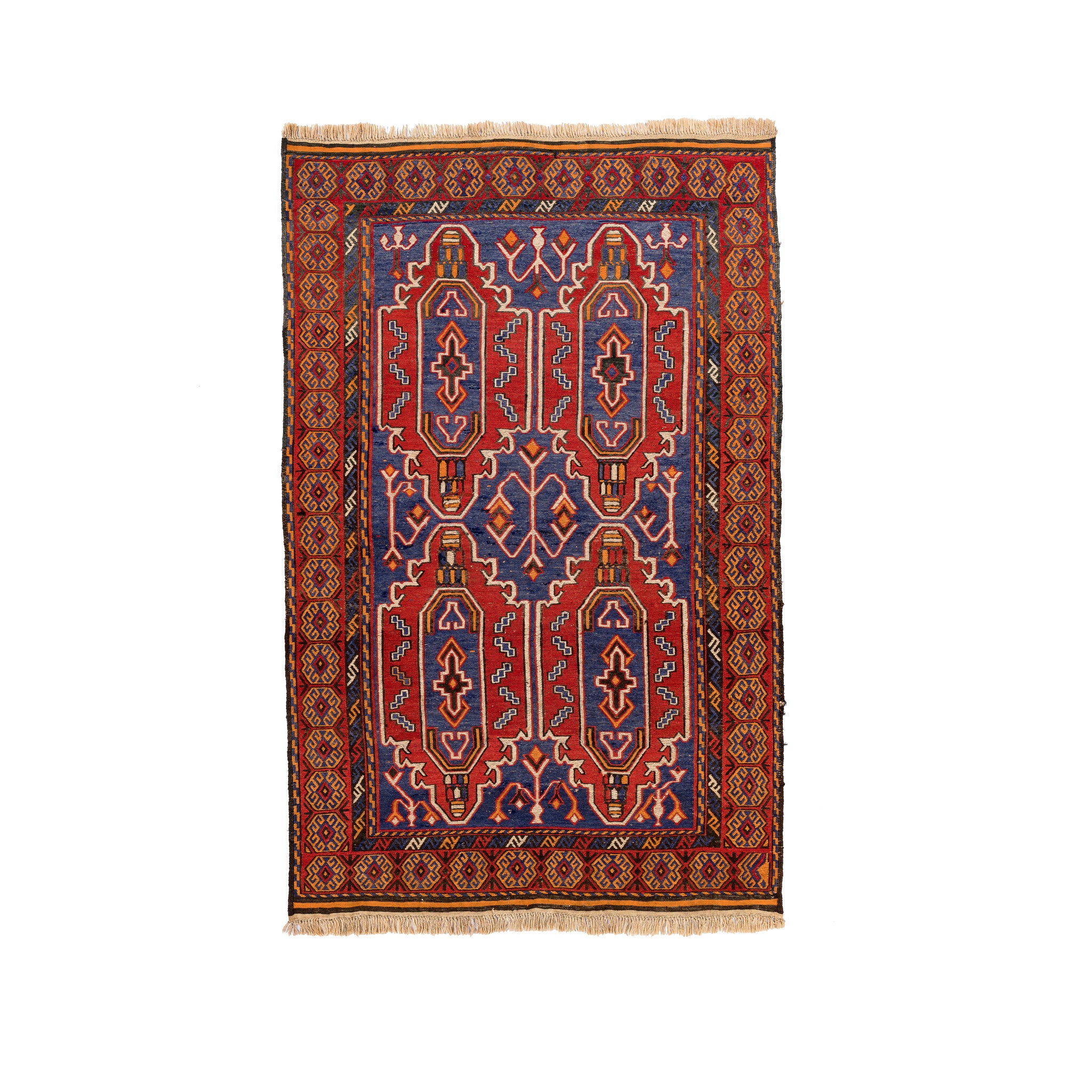 Golbarjasta Kilim (4.8 x 7.1)ft