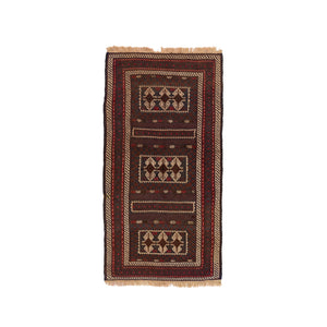 Golbarjasta Kilim (4.1 x 7.8)ft