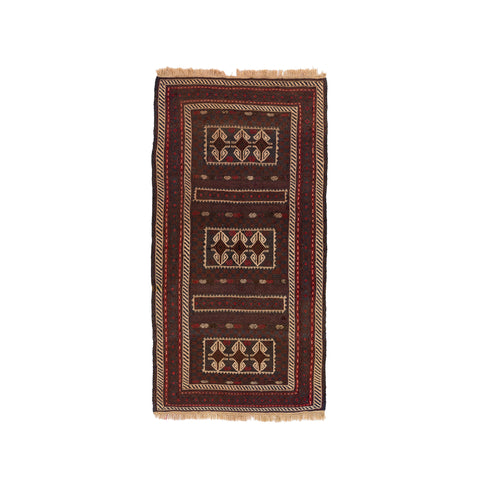 Golbarjasta Kilim (4.1 x 7.8)ft
