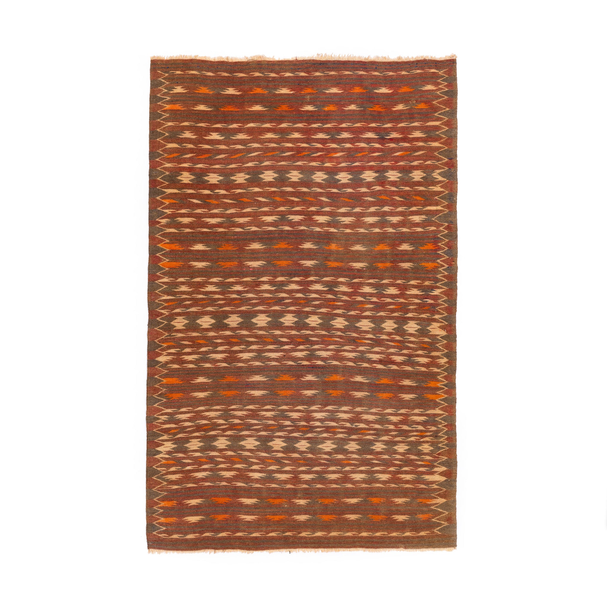 Turkmen Kilim (3.9 x 6.4)ft