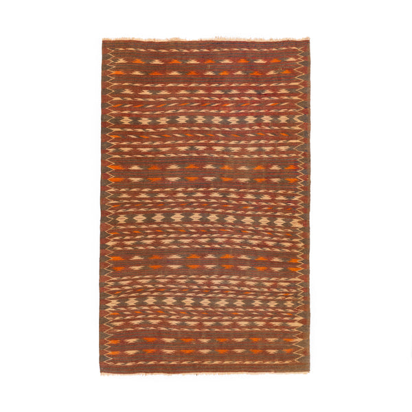 Turkmen Kilim (3.9 x 6.4)ft