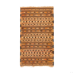 Turkmen Kilim (3.4 x 6.4)ft