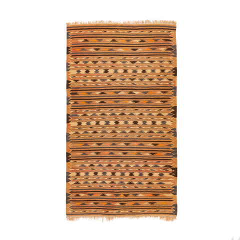 Turkmen Kilim (3.4 x 6.4)ft