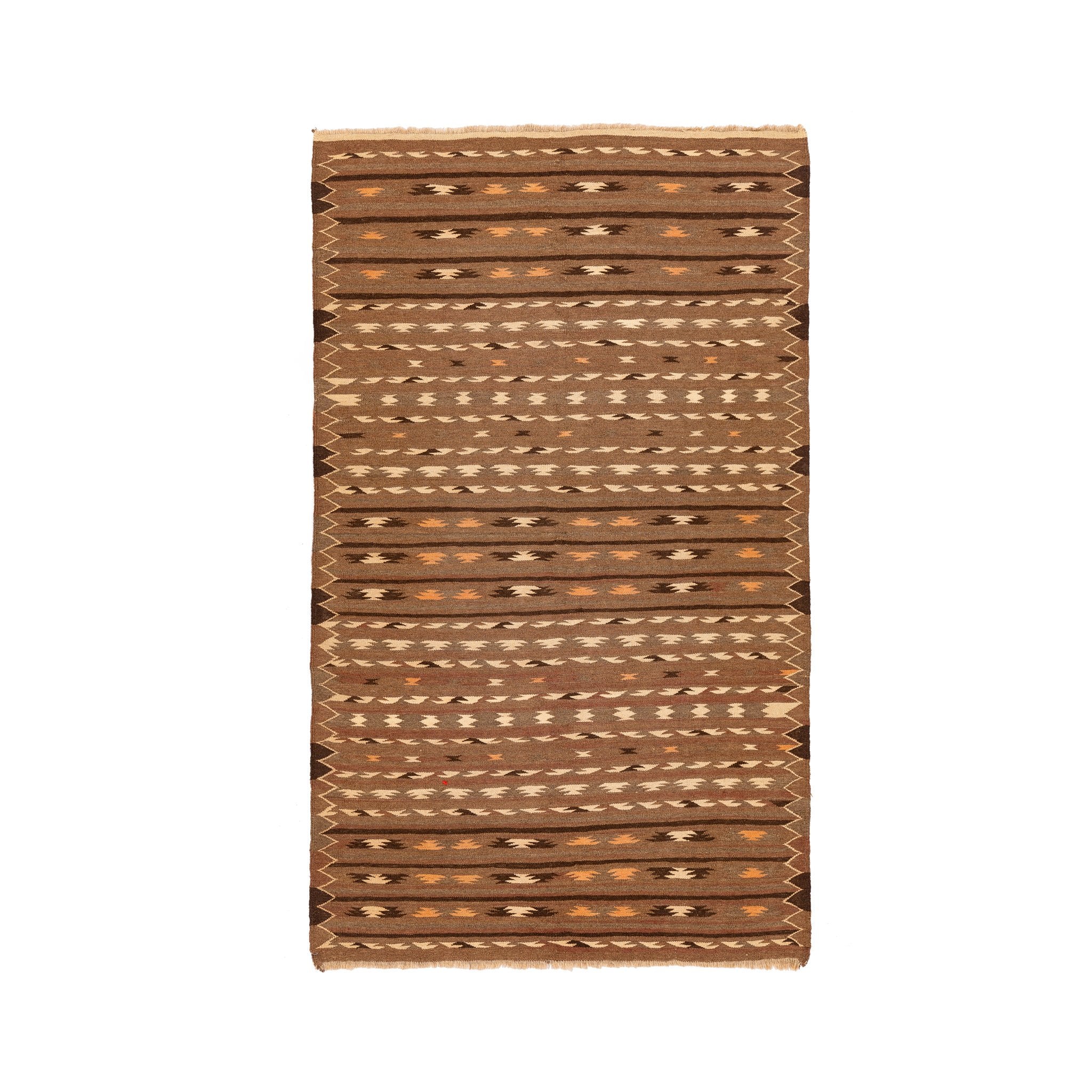 Turkmen Kilim (3.7 x 6.1)ft