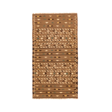 Turkmen Kilim (3.2 x 6.3)ft