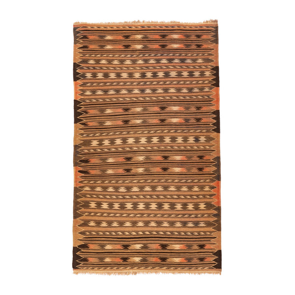 Turkmen Kilim (3.7 x 6.4)ft