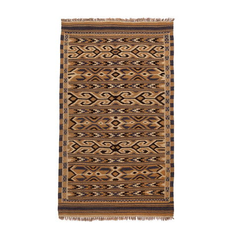 Turkmen Kilim (3.5 x 6.2)ft