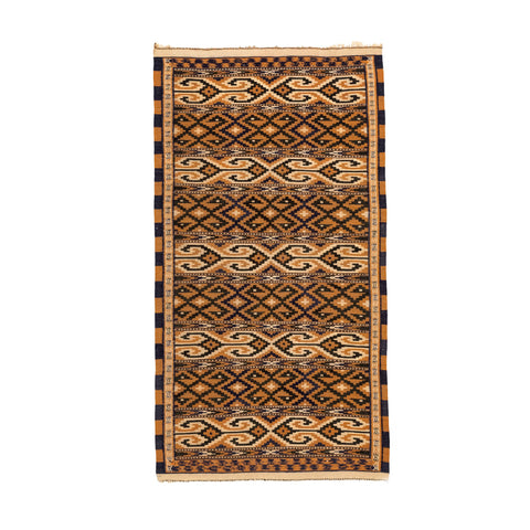 Turkmen Kilim (3.5 x 6.5)ft