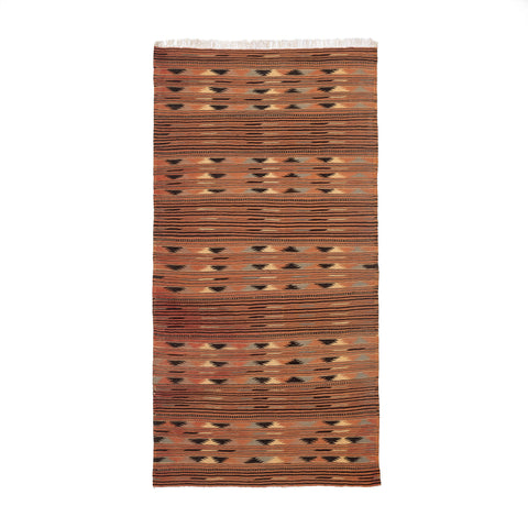 Turkmen Kilim (3.4 x 6.3)ft