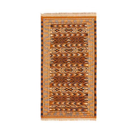 Turkmen Kilim (3.4 x 6.4)ft