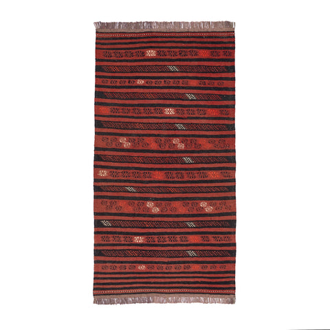 Turkmen Kilim (3.2 x 6.2)ft