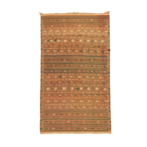 Turkmen Kilim (3.7 x 6.3)ft
