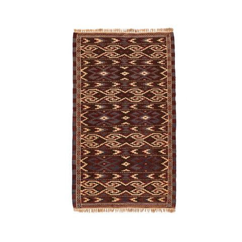 Turkmen Kilim (3.4 x 6)ft