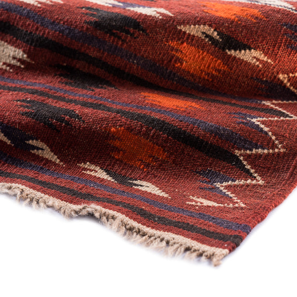 Turkmen Kilim (3.9 x 6.1)ft
