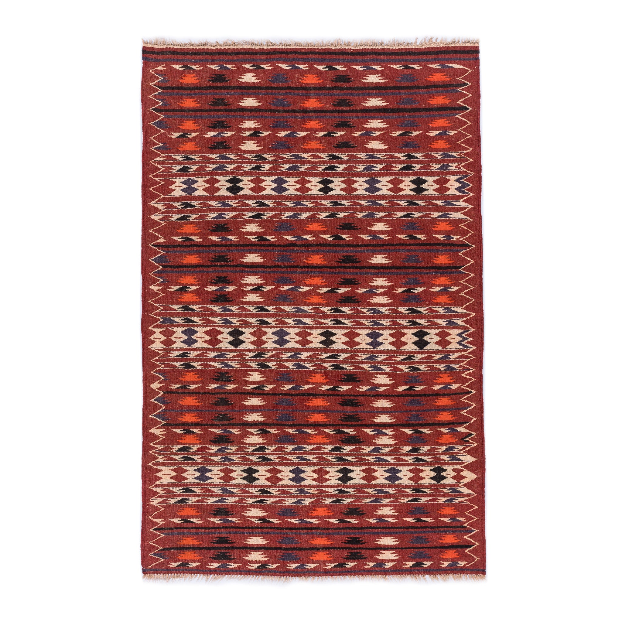 Turkmen Kilim (3.9 x 6.1)ft