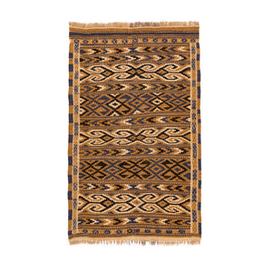 Turkmen Kilim (3.7 x 5.8)ft