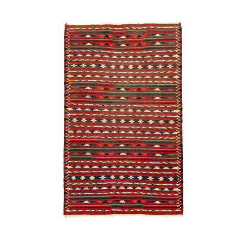 Turkmen Kilim (3.9 x 6.3)ft