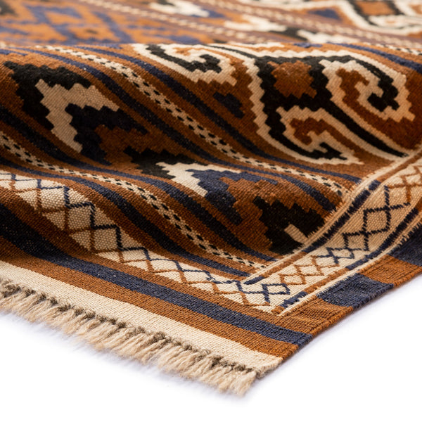 Turkmen Kilim (3.6 x 6.3)ft
