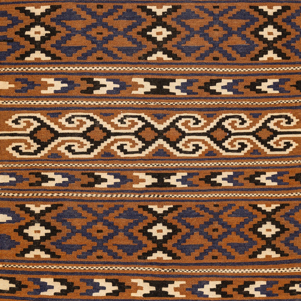 Turkmen Kilim (3.6 x 6.3)ft