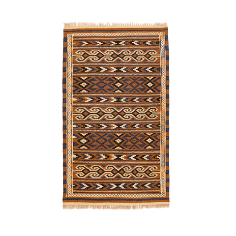 Turkmen Kilim (3.6 x 6.3)ft
