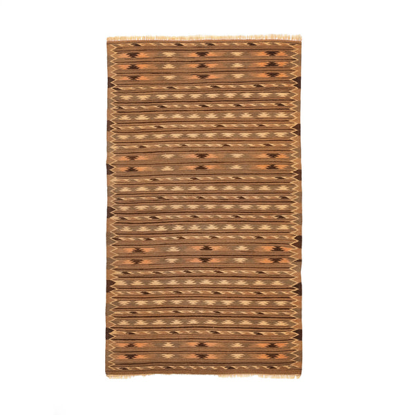 Turkmen Kilim (3.5 x 5.9)ft