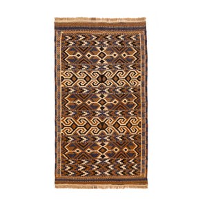 Turkmen Kilim (3.5 x 6.2)ft
