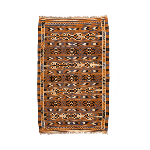Turkmen Kilim (3.9 x 6.2)ft