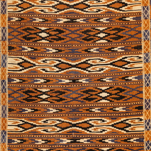Turkmen Kilim (3.4 x 6.1)ft