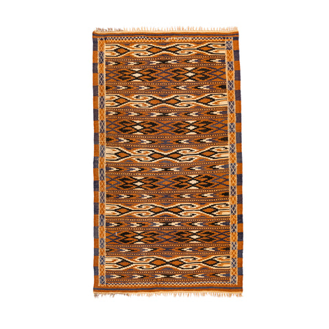 Turkmen Kilim (3.4 x 6.1)ft