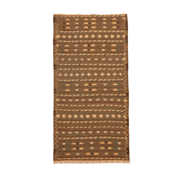 Turkmen Kilim (3.2 x 6.2)ft