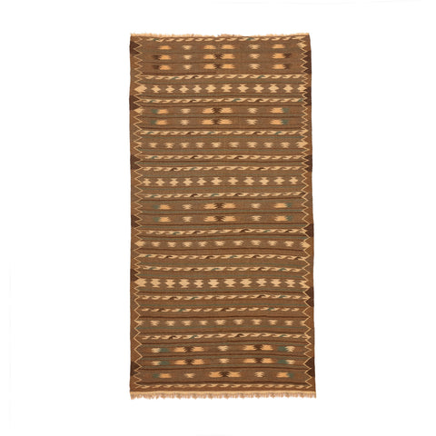 Turkmen Kilim (3.2 x 6.2)ft