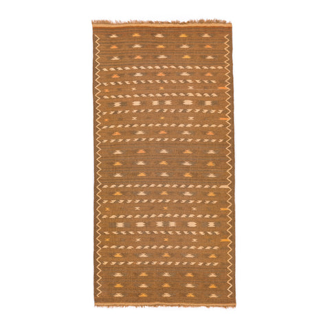 Turkmen Kilim (3.4 x 6.6)ft