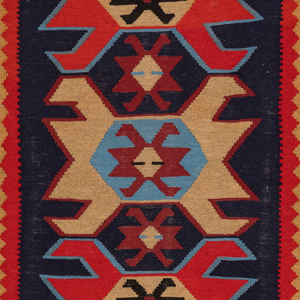 Ardebil Kilim (3.2 x 4.9)ft
