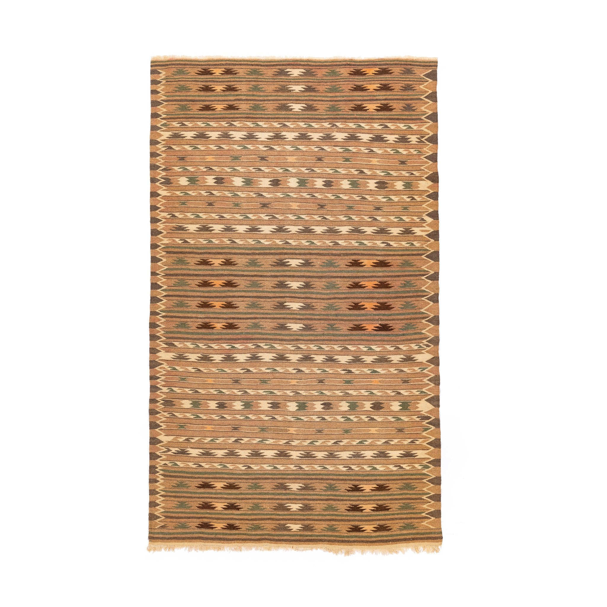 Turkmen Kilim (3.7 x 6.3)ft