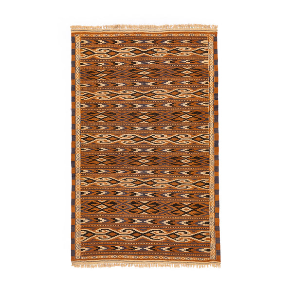Turkmen Kilim (3.7 x 6)ft