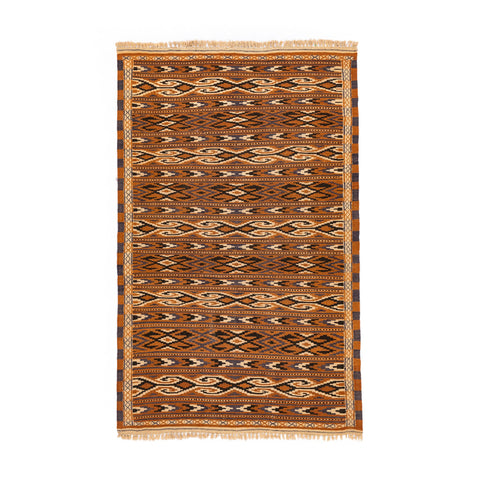 Turkmen Kilim (3.7 x 6)ft