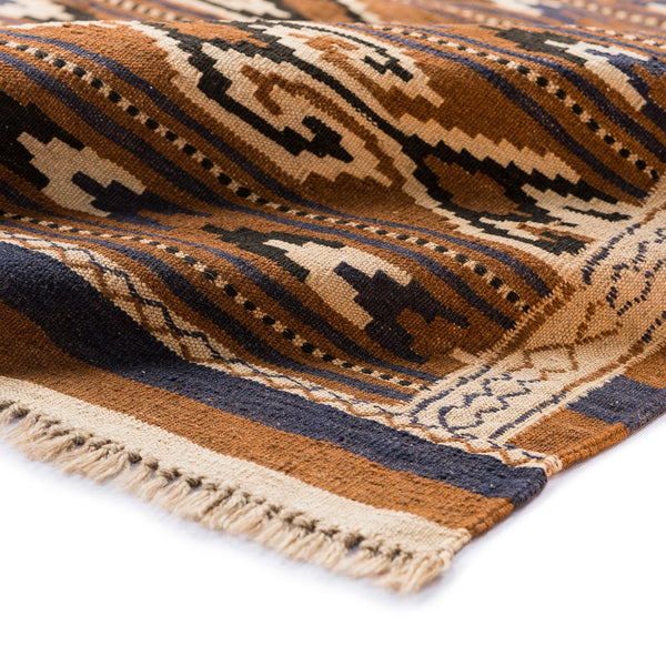 Turkmen Kilim (3.7 x 6.2)ft