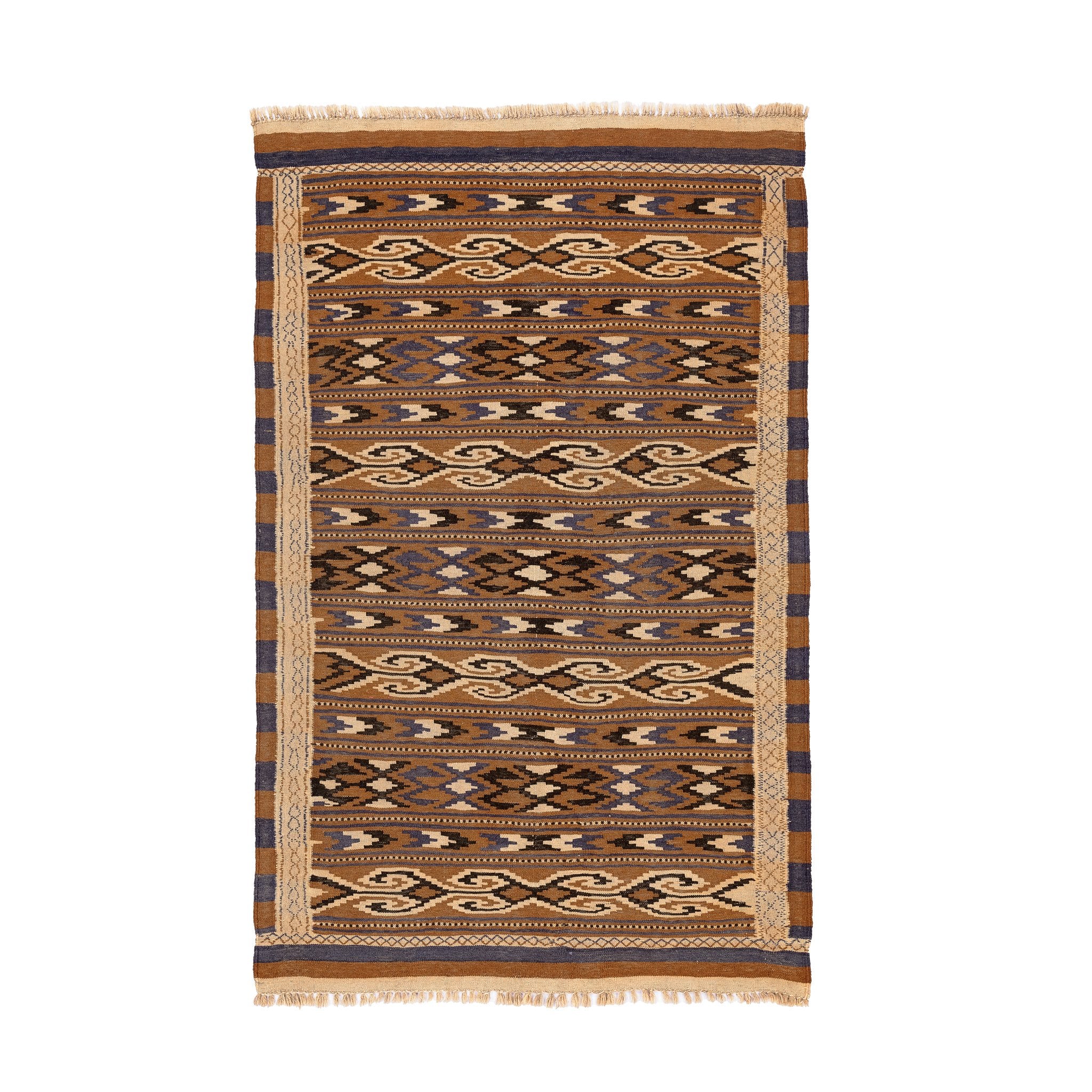 Turkmen Kilim (3.7 x 6.2)ft