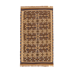 Turkmen Kilim (3.5 x 6.4)ft