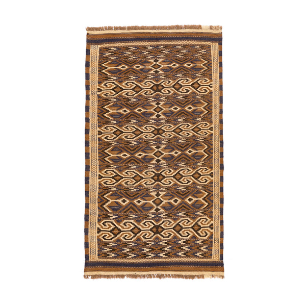 Turkmen Kilim (3.5 x 6.4)ft