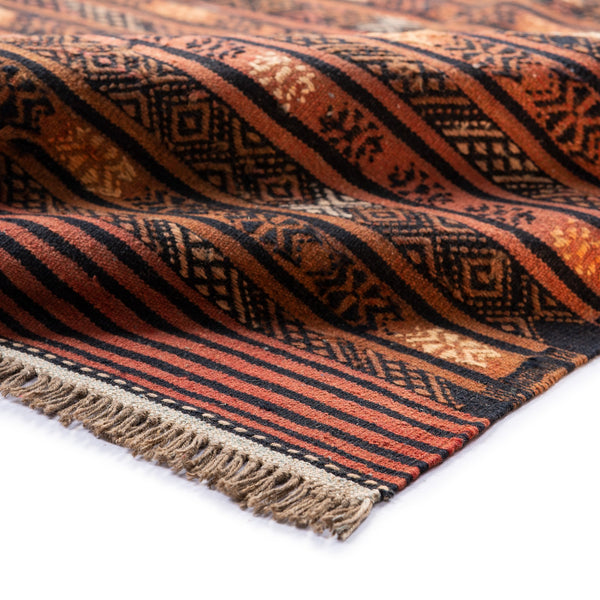 Turkmen Kilim (3.3 x 6.4)ft