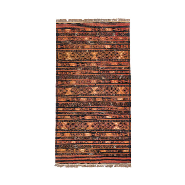 Turkmen Kilim (3.3 x 6.4)ft