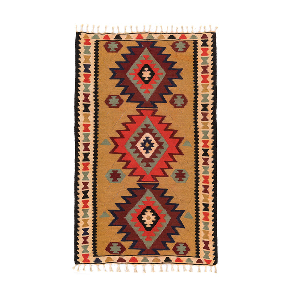 Ardebil Kilim (3.4 x 5.5)ft