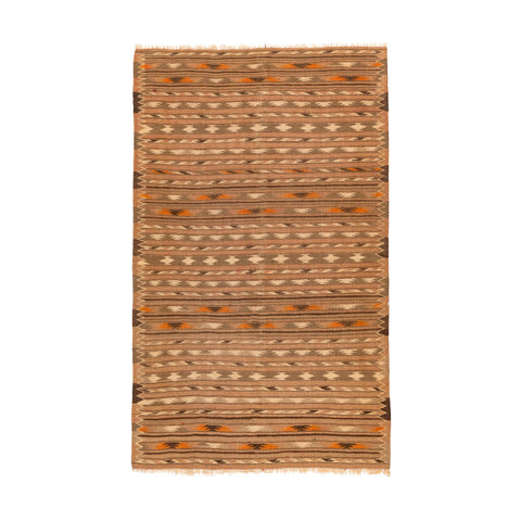 Turkmen Kilim (3.8 x 6.2)ft