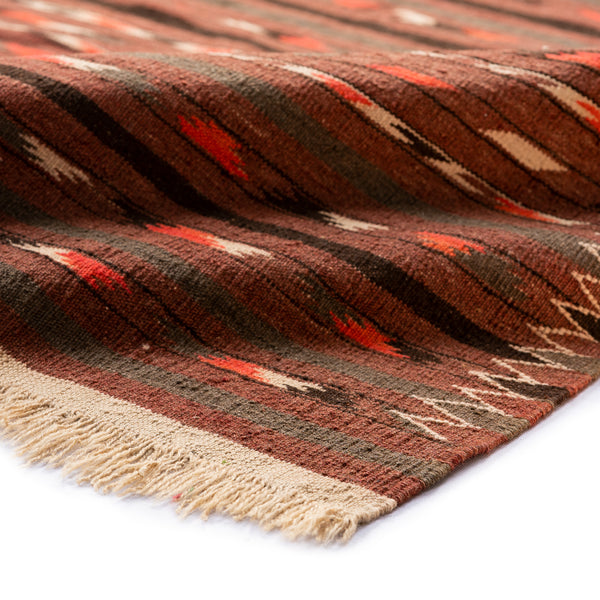 Turkmen Kilim (3.9 x 5.9)ft