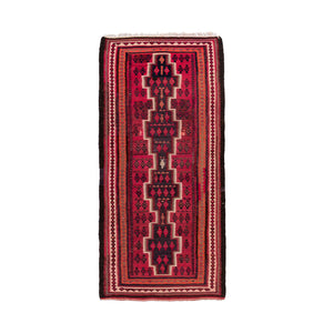 Ardebil Kilim (3.9 x 8.4)ft